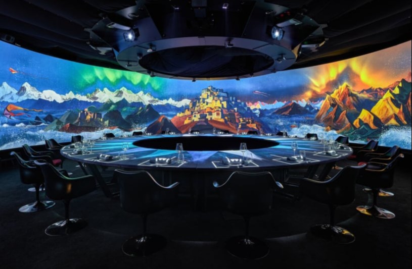 Interior Immersive Projection Mapping