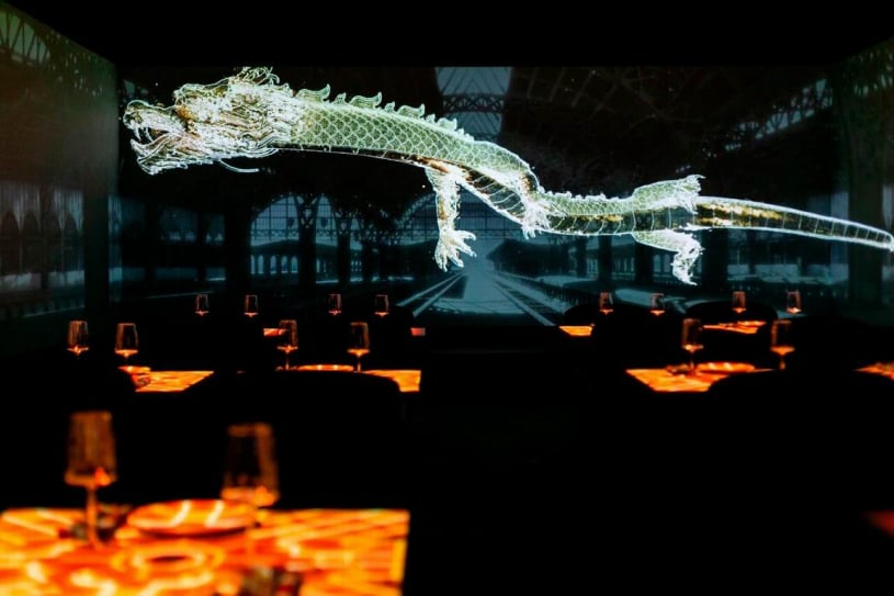 Immersive projection solution